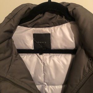 Theory Army Green Parka